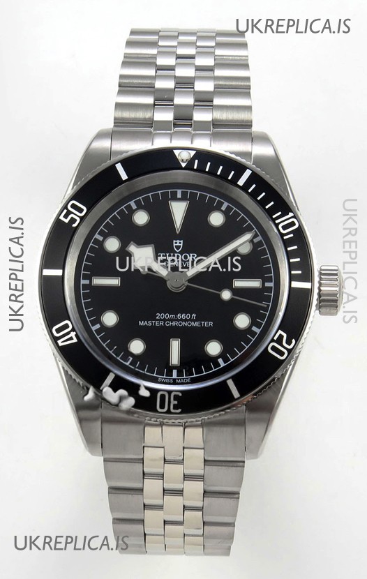 Tudor Black Bay 41 Black Dial and Bezel Jubilee Super Clone Watch 