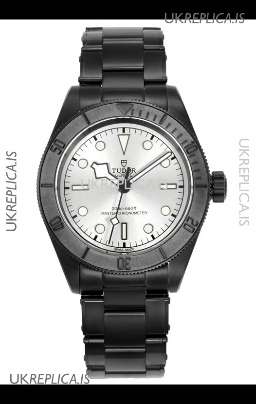 Tudor Black Bay PVD Case Steel Dial Swiss Replica Watch 