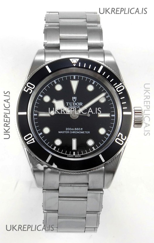 Tudor Black Bay 41 Black Dial and Bezel Oyster Super Clone Watch 