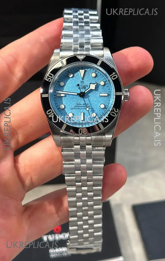 Tudor Black Bay 54 Lagoon Blue Dial 37MM Jubilee Super Clone Watch 