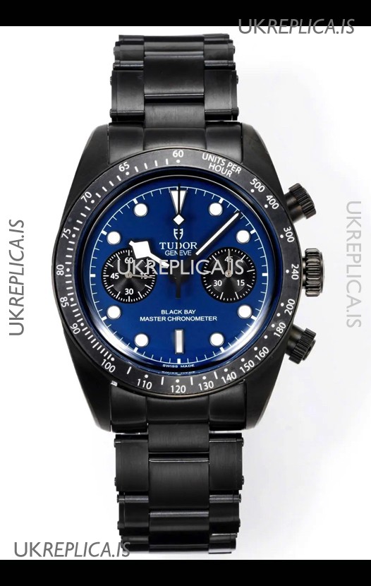 Tudor Heritage Black Bay Chrono Blue Dial Super Clone Watch 41MM