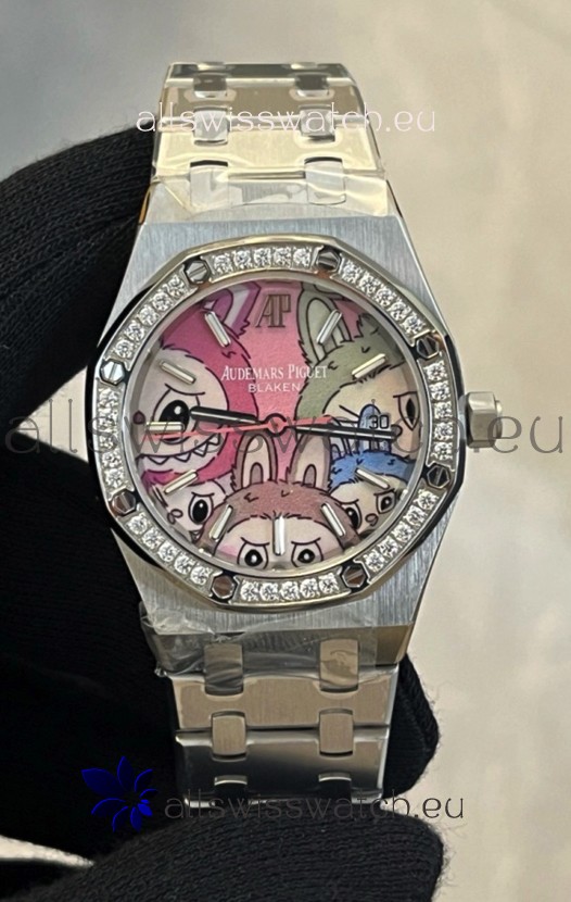 Audemars Piguet Royal Oak LABUBU Ladies Swiss Replica Watch 