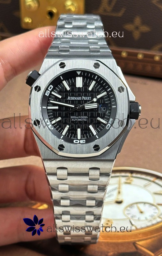 Audemars Piguet Royal Oak Offshore Diver 1:1 Mirror Swiss Replica Watch - Steel Strap