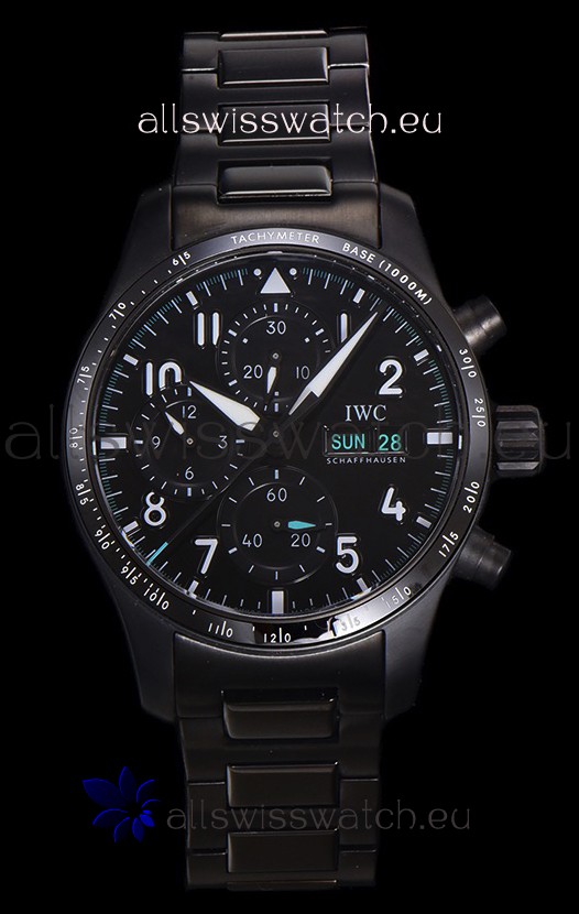 IWC Pilot's IW388306 Super Clone Chronograph 41 Mercedes-AMG Pertonas F1 Ceramic Watch