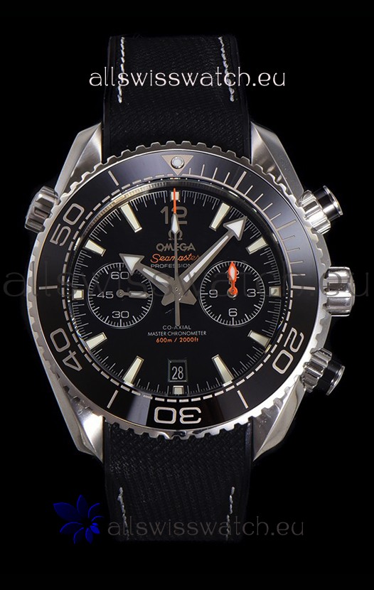 Omega Super Clone Planet Ocean 600M Chronograph 904L Steel Replica Watch 