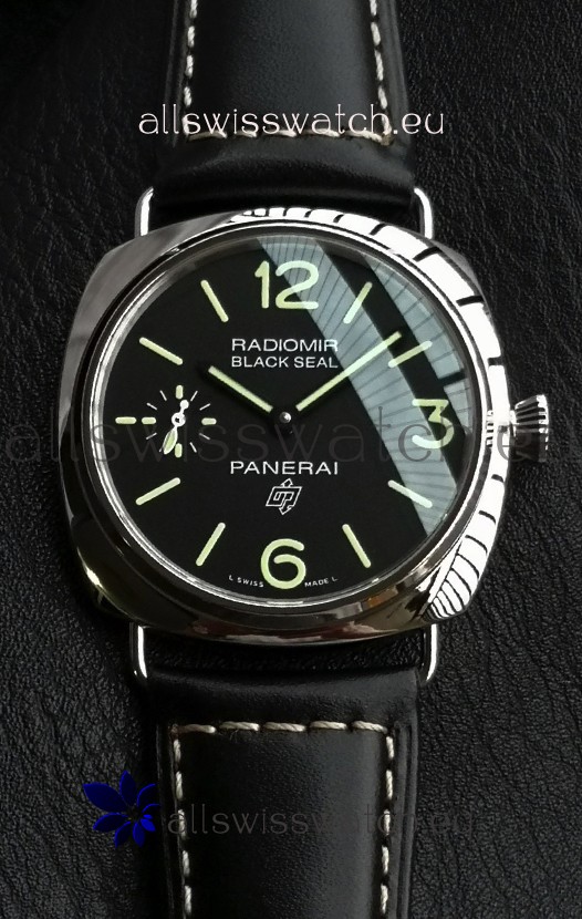 Panerai Super Clone Radiomir Black Seal PAM754 Swiss Replica Watch - 45MM Black Dial 