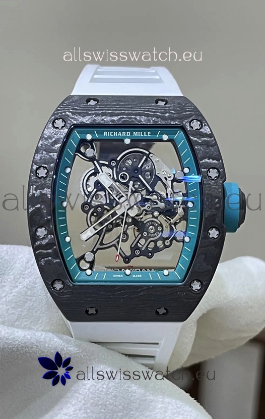 Richard Mille RM055 Black NTPT Real Vaucher Movement Super Clone Watch 