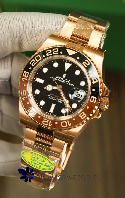 Rolex GMT Masters Super Clone M126715CHNR 72 Hours Power Reserve Replica Watch 