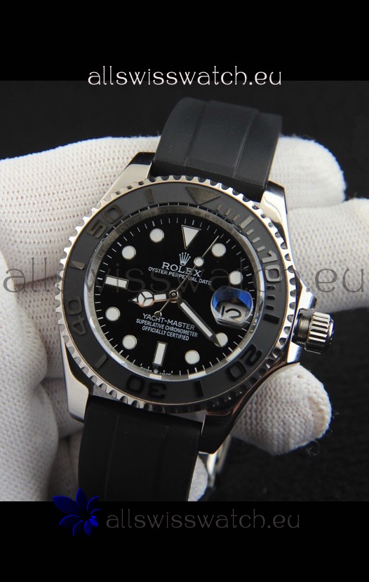 Rolex Yachtmaster Stainless Steel Japanese Replica Watch - 40MM