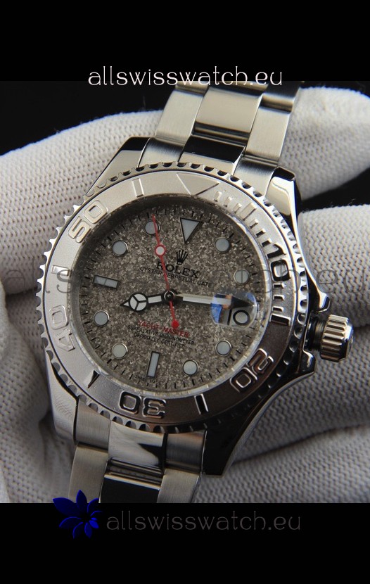 Rolex Yachtmaster Stainless Steel Japanese Replica Watch - 40MM - Grey Dial 
