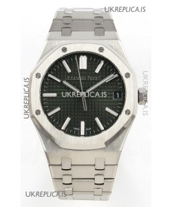 Royal Oak 15510 Green Dial FREE SPRUNG MVMNT Super Clone Watch 