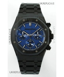 Royal Oak Chrono 26240 Black Ceramic Blue Dial Super Clone Watch 