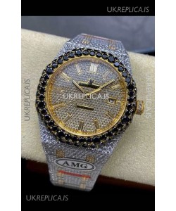 Royal Oak 15400 Iced Out Super Clone Edition 2 Super Clone Watch 