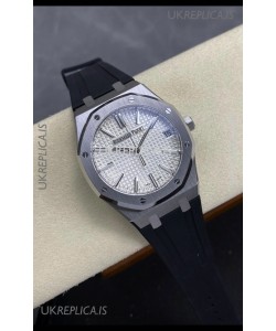 Royal Oak 15510 41mm Steel White Dial Super Clone Watch 