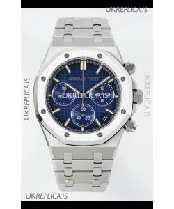 Royal Oak Chrono 26240 Blue Dial Steel Caing Super Clone Watch 