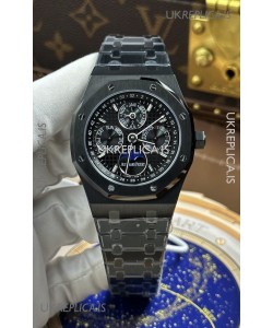 Royal Oak 26579CE Perpetual Calendar Black Ceramic Super Clone Watch 