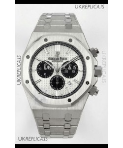 Royal Oak Chrono 26331 White Dial Super Clone Watch 