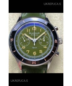 Blancpain Air Command Steel Casing Black Bezel Super Clone Watch 