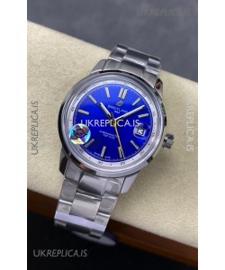 Top Time B31 38mm Blue Dial Steel Strap Super Clone Watch 