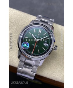 Top Time B31 38mm Green Dial Steel Strap Super Clone Watch 