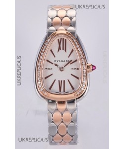 Serpenti Seduttori in Two Tone Rose Gold Casing Super Clone Watch
