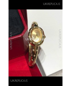 Baignoire De Cartier Yellow Gold Super Clone Quartz Replica Watch