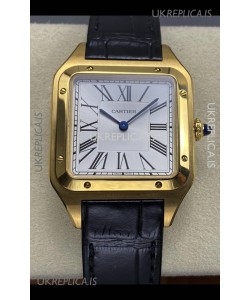Cartier Santos Dumont in Yellow Gold 31MM Super Clone Watch 