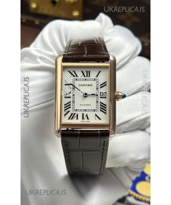Cartier Tank Louis Automatic 27mm in Yellow Gold Super Clone Watch 