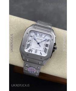 Cartier Santos Titanium 42MM Super Clone Watch (Full Box Set) 