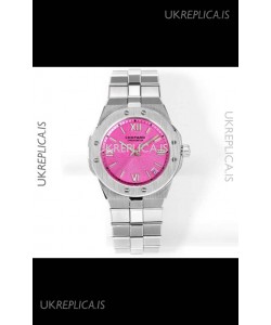 Chopard Alpine Eagle Stainless Steel Pink Dial Super Clone Replica Watch