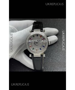 Franck Muller Double Mystery Swiss Quartz Watch in Steel Casing