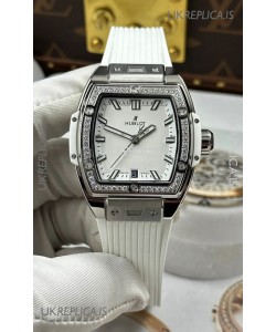 Hublot Spirit of Big Bang Steel Case White Dial 39MM Super Clone Watch 