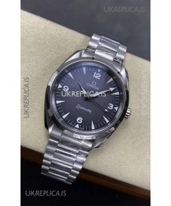 Omega Seamaster Railmaster Grey Dial Super Clone Watch 