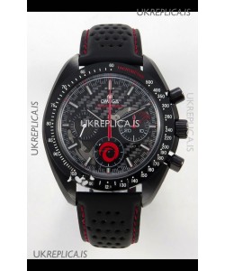 Omega Speedmaster Team Alinghi Black Ceramic Super Clone Watch 