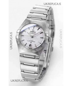 Omega Constellation 29MM Stainless Steel White Dial Automatic Super Clone Watch 