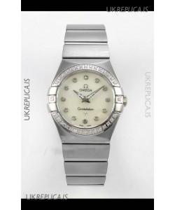 Omega Constellation 28MM Pearl Dial QUARTZ Super Clone Watch 