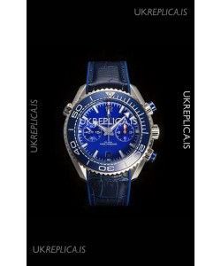 Omega Speedmaster Planet Ocean Blue Dial/Bezel Super Clone Watch 