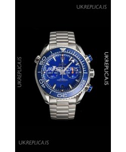 Omega Speedmaster Planet Ocean Blue Dial Super Clone Watch 