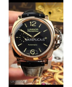 Panerai Luminor Due PAM908 38MM Rose Gold Super Clone Watch 