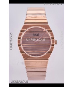 Piaget Polo 79 Rose Gold Case/Pink Dial 39MM Super Clone Watch 