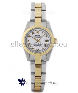 Rolex DateJust - Two Tone Lady Swiss Replica Watch