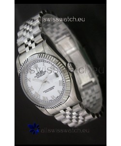 Rolex Datejust Oyster Perpetual Japanese Replica Watch in Roman Hour Markers