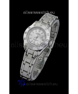 Rolex Datejust Ladies Swiss Replica Ladies Watch in Silver White Dial