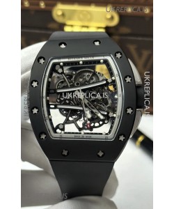 Richard Mille RM61-01 Black Ceramic FREE SPRUNG MVMNT Super Clone Watch