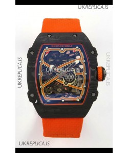 Richard Mille RM67-02 Black NTPT 37 Grams CRMA7 Clone Movement 