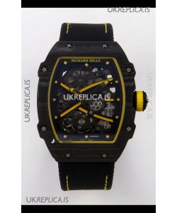 Richard Mille RM67-02 Black NTPT Velcro Strap CRMA7 Clone Movement 