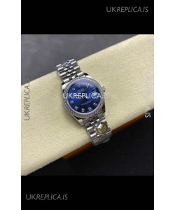 Rolex Super Clone Datejust 31MM Blue Dial Jubilee Super Clone Watch 