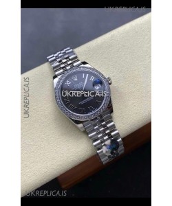 Rolex Super Clone Datejust 31MM Grey Dial Steel Case Super Clone Watch 