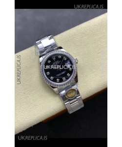 Rolex Super Clone Datejust 31MM Black Dial Steel Case Super Clone Watch 