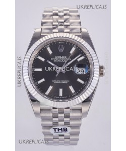 Datejust Super Clone 126334 Grey Dial 41MM FREE SPRUNG MVMNT 3235 Watch 